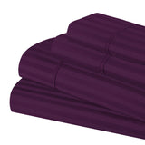 Egyptian Cotton 300 Thread Count Striped Deep Pocket Sheet Set - Egyptian Cotton Sheet Set by Superior Brand