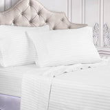 Egyptian Cotton 300 Thread Count Striped Deep Pocket Sheet Set - Egyptian Cotton Sheet Set by Superior Brand