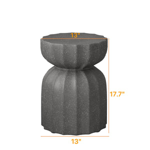 Outdoor And Indoor Waterproof Coffee Table (Set of 2) - Gray