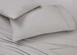 BedGear Ver-Tex Pillowcase 2pc Set, Light Grey, Queen