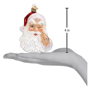 Night Before Christmas Santa Ornament