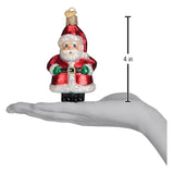 Short Stuff Santa Ornament