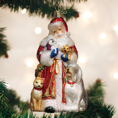 Santa's-Furry-Friends-Christmas-Ornaments