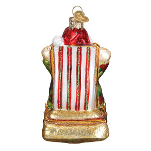 Sunning Santa Ornament by Old World Christmas