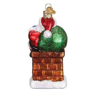 Chimney Stop Santa Christmas Ornament