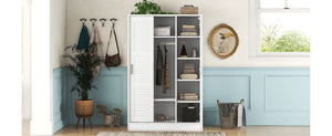 3 Door Shutter Wardrobe & Shelves
