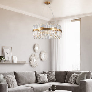 23.6 Inches Luxury Crystal Chandelier