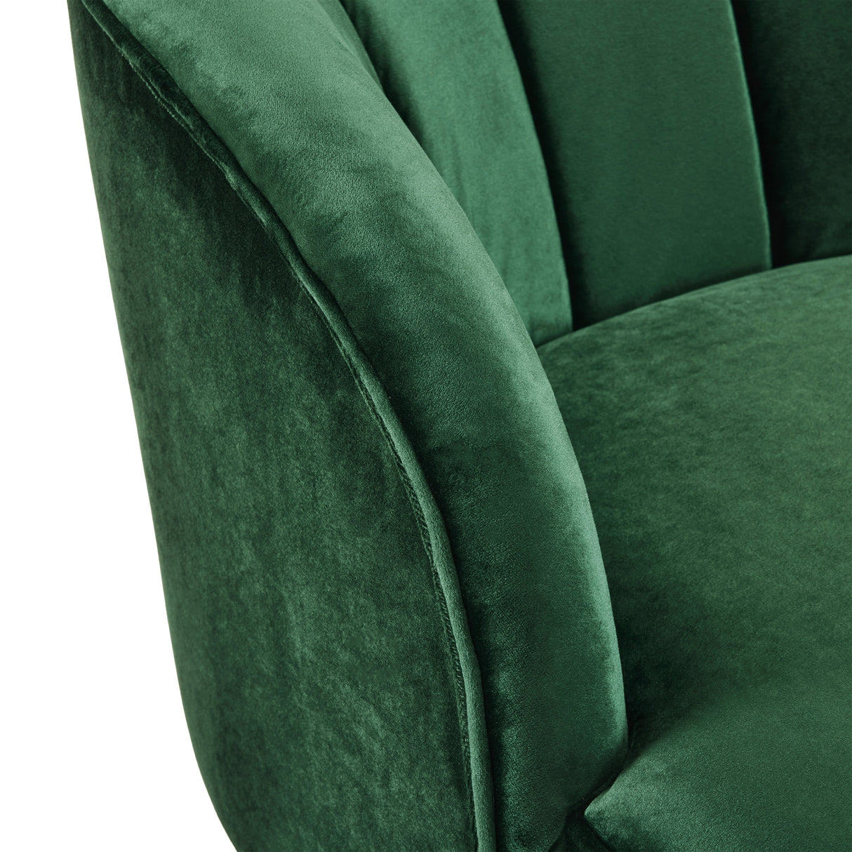 Upholstered Barrel Accent Chair