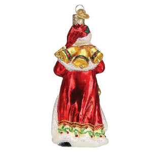 Father Christmas With Bells Christmas Ornament