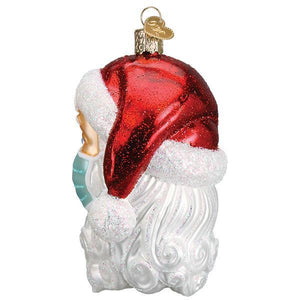 Doctor Santa Figurine with Mask for Christmas Decor