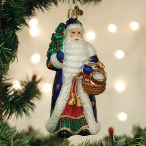 Regal Father Christmas Ornament 5.5 Inch