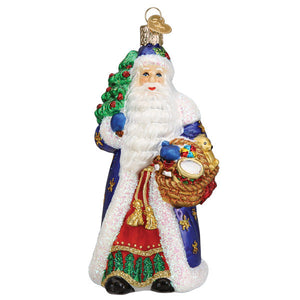 Regal Father Christmas Ornament 5.5 Inch