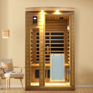 Low EMF Two Person Far Infrared Sauna