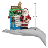 Santa's AI Bot Ornament 4.5 x 4 x 2.5 Inches