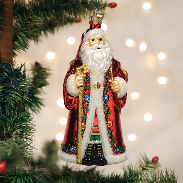 Norwegian Santa Ornament 6.5x3.25x2.75 by Old World Christmas