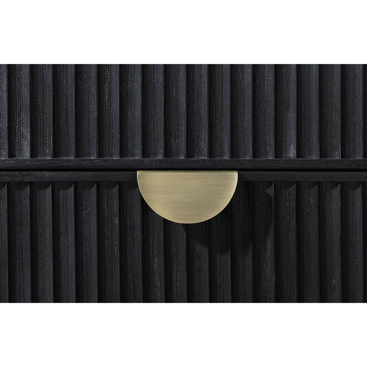 Mason - 8 Drawer Dresser With Fluted Design - Black