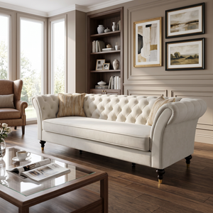 88.5" Chesterfield Sofa