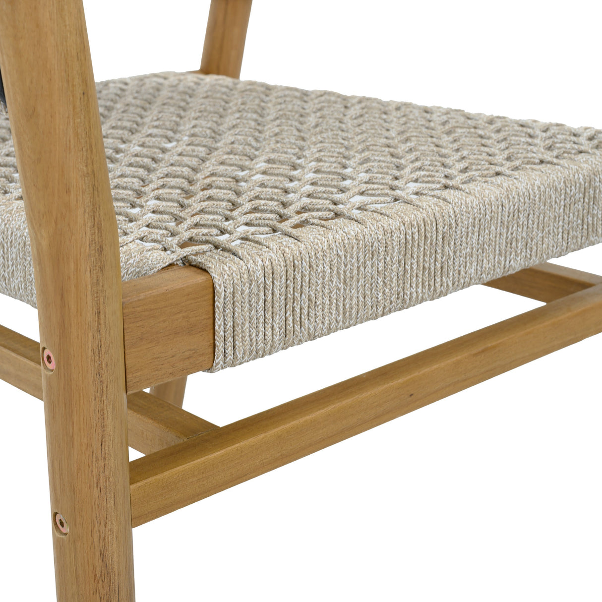 Outdoor Accent Chair Set for 2 Persons