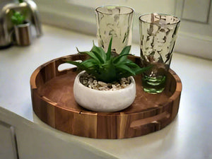 Round Serving Tray