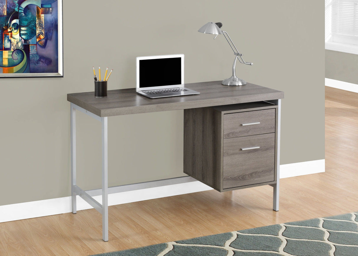 Computer Desk for Home Office with Storage Drawers, Left or Right Setup