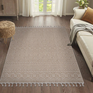 Guros Collection 6.7X9 Area Rug
