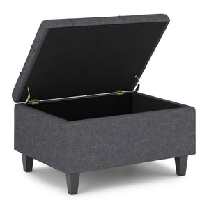 Harrison - Upholstered Coffee Table Storage Ottoman