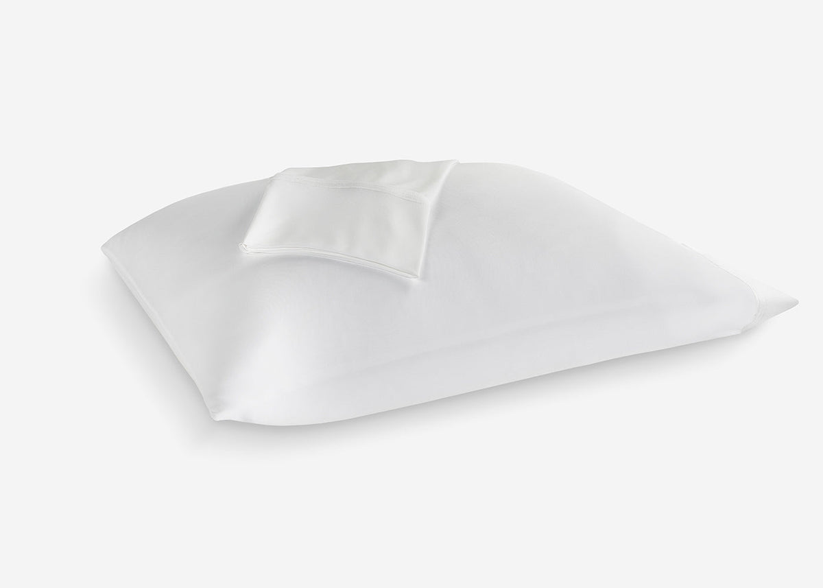 Bright White Queen Pillowcase Set with Cooling Nylon - BedGear Ver-Tex