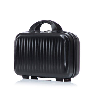 14' & 20' ABS Spinner Wheel Luggage Set with Cosmetic Case