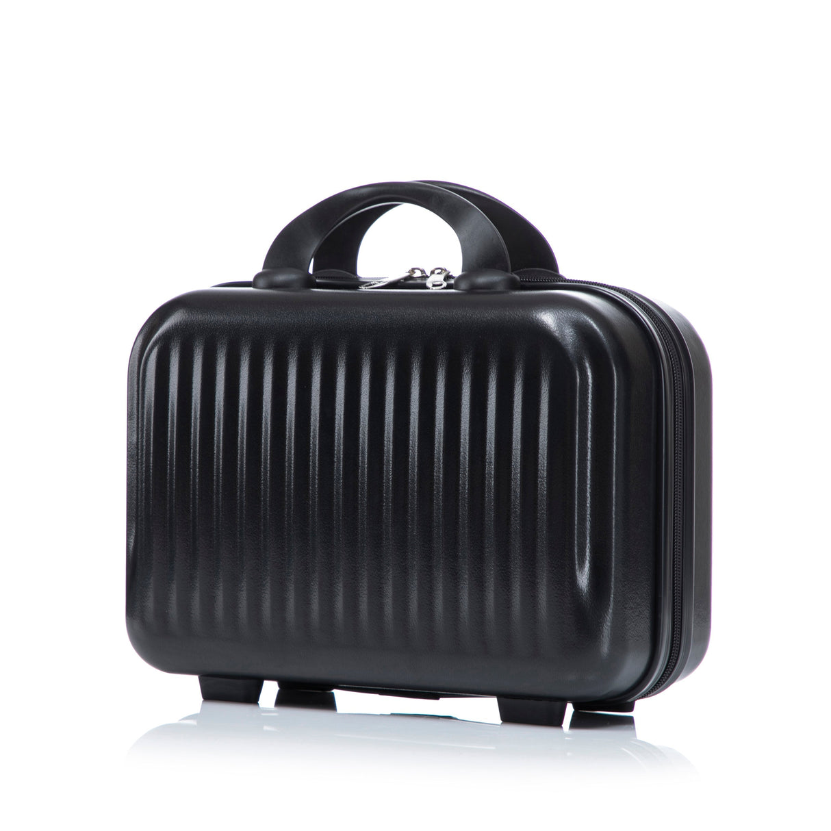 14'/20' 2-Piece ABS Spinner Wheel Luggage Set with Combination Lock and Cosmetic Case