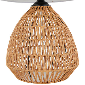 Congo 29" Contemporary Rattan Table Lamp