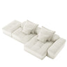 Modern Oversized Modular Sectional Sofa with Pillows - Multiple Colors