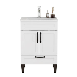 24-Inch Bathroom Vanity With Sink Combo