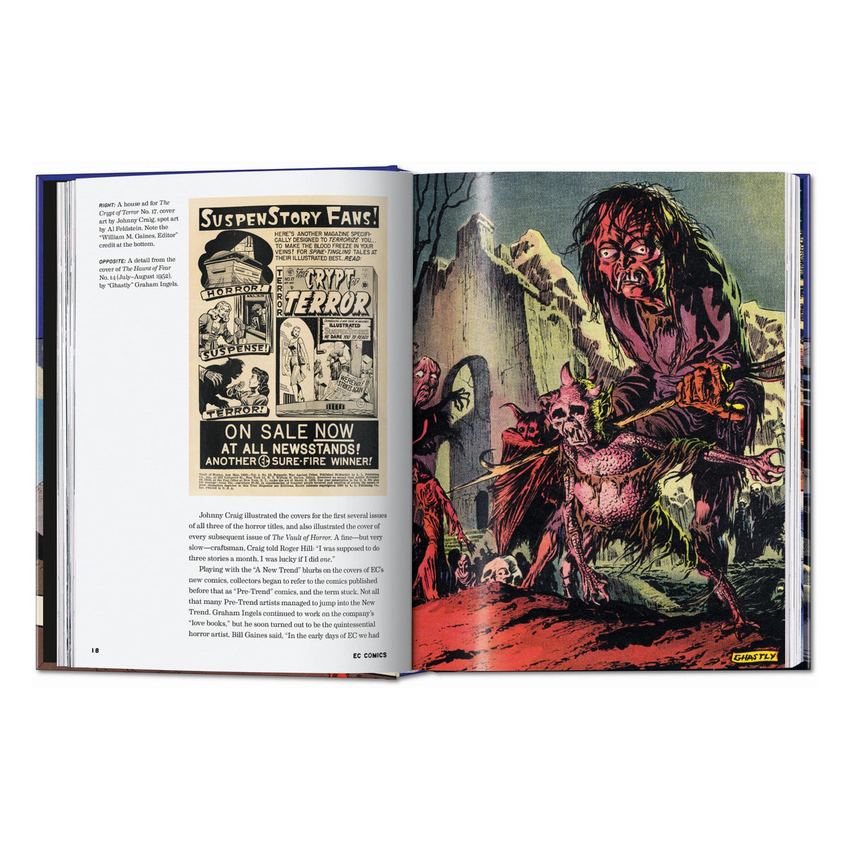 EC Comics. The New Trend 1950–54. 45th Ed. (English)