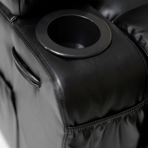 Large Size Electric Power Lift Recliner Chair Sofa With 8 Point Vibration Massage And Lumbar Heat