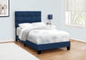 Transitional Upholstered Bed Frame