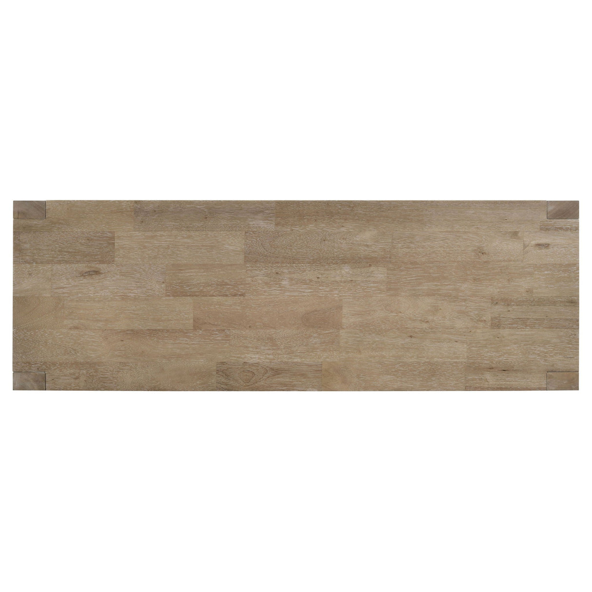 Malvika - Trestle Base Dining Bench - Brown
