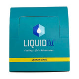 Liquid I.V. Hydration Multiplier - Lemon Lime - Powder Packets | Electrolyte Drink Mix | Easy Open Single-Serving | Non-GMO | 16 Stick