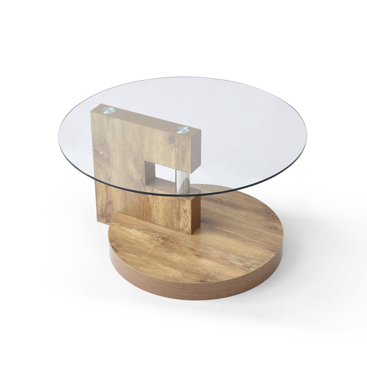 Modern and Practical Double-Layer Round Table