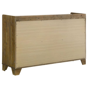 Henderson 6-drawer Bedroom Dresser Cabinet Medium Oak