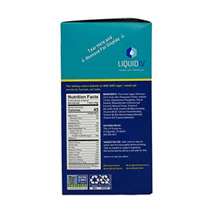 Liquid I.V. Hydration Multiplier Lemon Lime Electrolyte Drink Mix 16 Pack