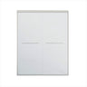 Double Sliding Semi-Frameless Shower Door with Tempered Glass