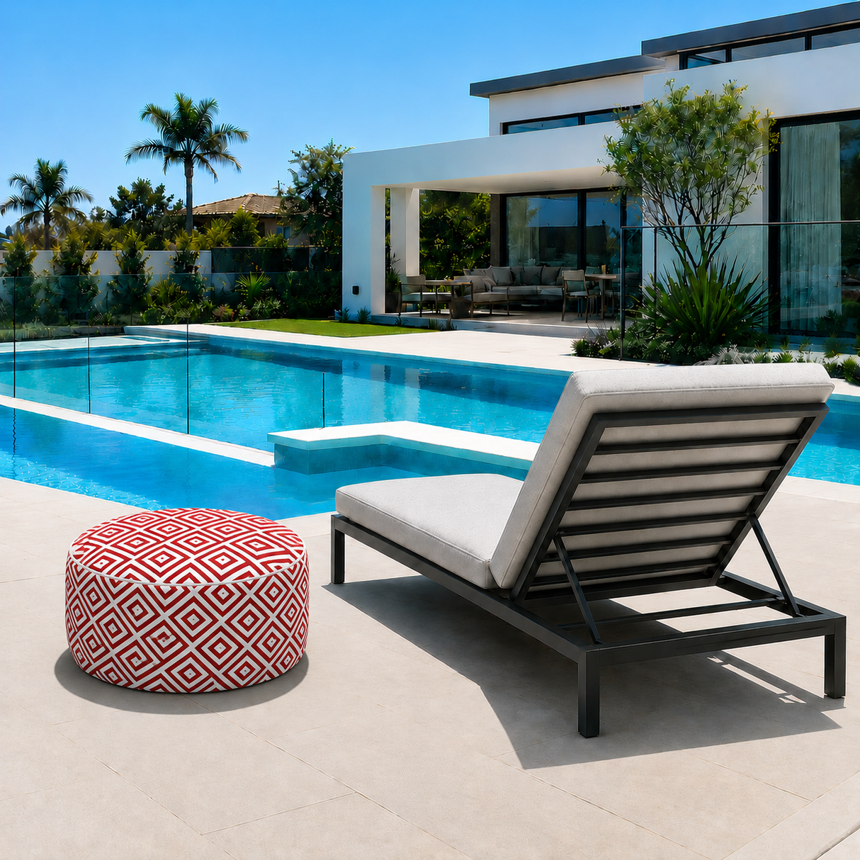 Outdoor Inflatable Ottoman