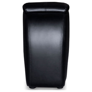 Greenfield - 3 Seater Home Theater With 2 Wedge Consoles - Black