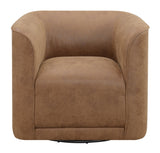 Brown Swivel Accent Chair