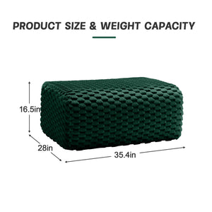 Ottoman Flannelette Fabric-Green