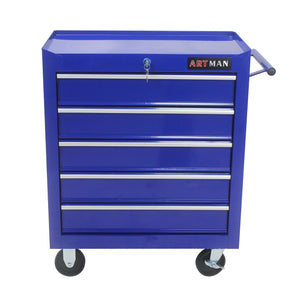Multifunctional Tool Cart With Wheels And Drawers