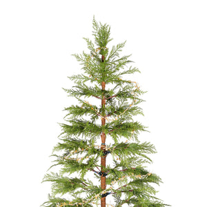 6 Feet Artificial Full Christmas Tree with LED Lights