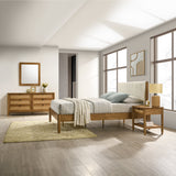 Vichy 4-Piece Rubberwood Queen Bedroom Set