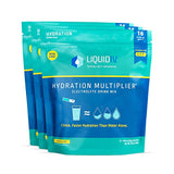 Liquid I.V. Hydration Multiplier - Lemon Lime - Powder Packets | Electrolyte Drink Mix | Easy Open Single-Serving | Non-GMO | 16 Stick