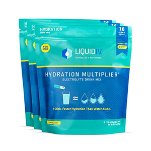 Liquid I.V. Hydration Multiplier Lemon Lime Electrolyte Drink Mix 16 Pack